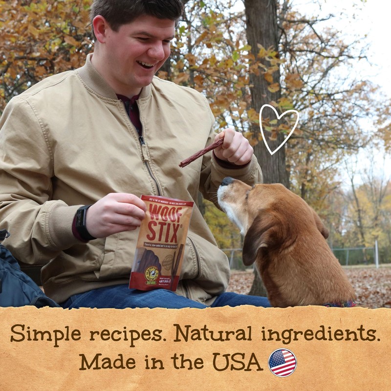 Happy Howie's Beef Woof Stix - Flavorful Slow Cooked Beef