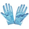Persons PSGL-16 Women's Two-Handed Gloves, PSGL16, Both Hands, White/Blue, 7.5