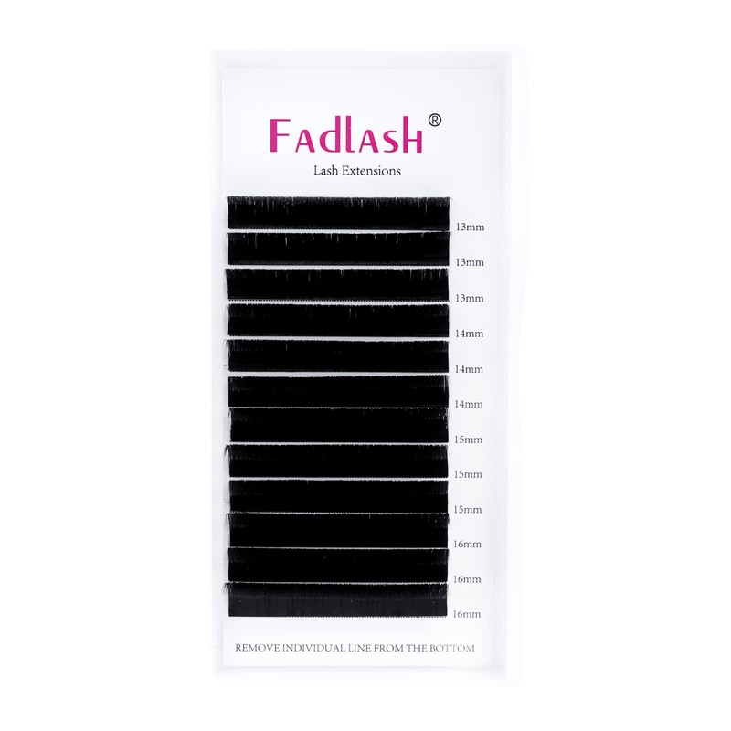Fadlash Self-Fanning Eyelashes, Eyelash Extension, Volume Eyelashes for Volume Technique,