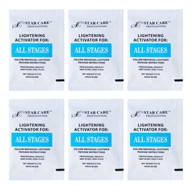 STAR CARE dust free all stage lightening powder (6 Pack - 0.5oz)