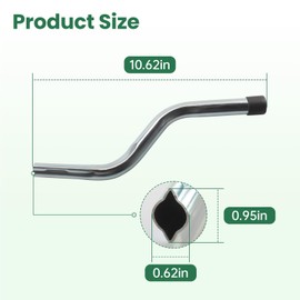 Rasaech Reel Mower Sharpening Compound Kit, (1 Compound, 1 Hand Crank, 1 Brush, 1 Glove), SK-1 Push Reel Mower Sharpener Kit for American Lawn Mower&Great States&Earthwise