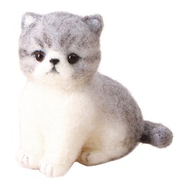 Hamanaka H441-608 Wool Kit Sachiko Susa Design DOG & CAT Exotic Short Hair Made with Aklene