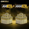 GMCELL 36 AAA Batteries + 36 AA Batteries Combo 1.5V