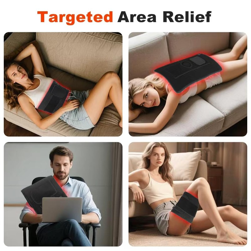 Red Light Therapy for Body with Stent, 22.6''x9.6'' Red Light