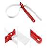QWORK® Strap Wrench Oil Filter Wrench with 865 mm Nylon