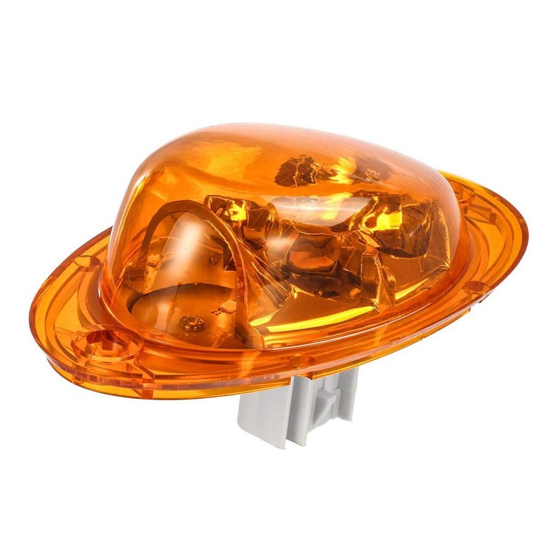 Partsam For Freightliner Cascadia Amber LED Side Marker Turn Signal