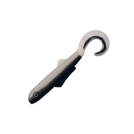 Sanhu 4" Blam Curly Tail Swimbaits Anchovy 30 Pieces