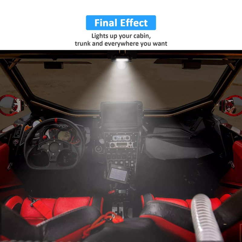 DYSO Roll Bar Dome Mount Light Universal LED Light for