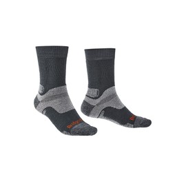 Bridgedale HIKE Midweight Merino Performance Boot Original-Men's- Medium-Gunmetal