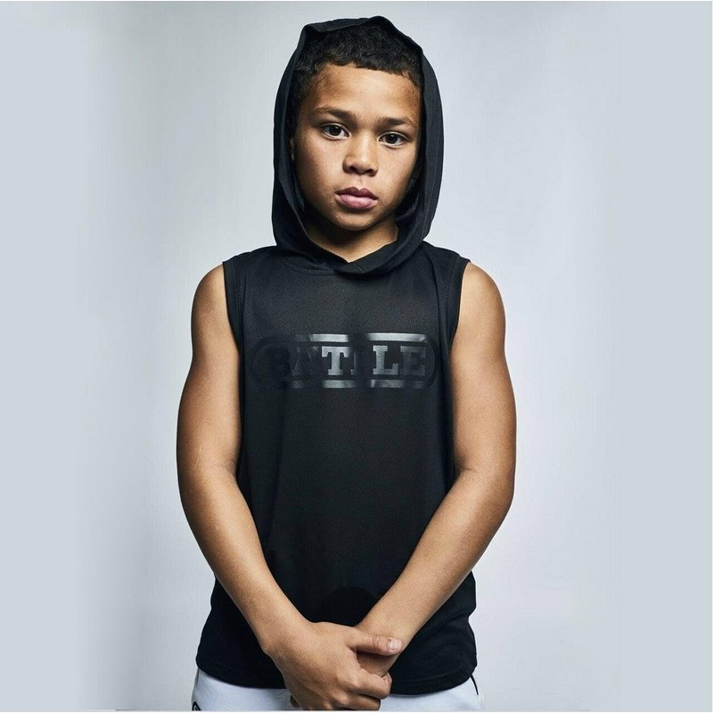 Battle Youth Sleeveless Light Action Hoodie