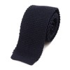 Beams Plus Men's Wool Knit Tie, navy