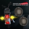 Benlari 3 1/4inch Smoke Turn Signal Light Lens Cover Anti-scratch