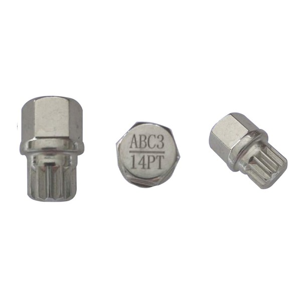 M&S Security Master Anti Theft Car Locking Wheel Nut Bolt