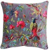 Paoletti Paradise Cotton Water Cushion Cover, Aqua Blue, 50 x