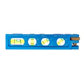 Ideal 35-207 6" Electrician Level With 4 Vials And Magnetic Jaw