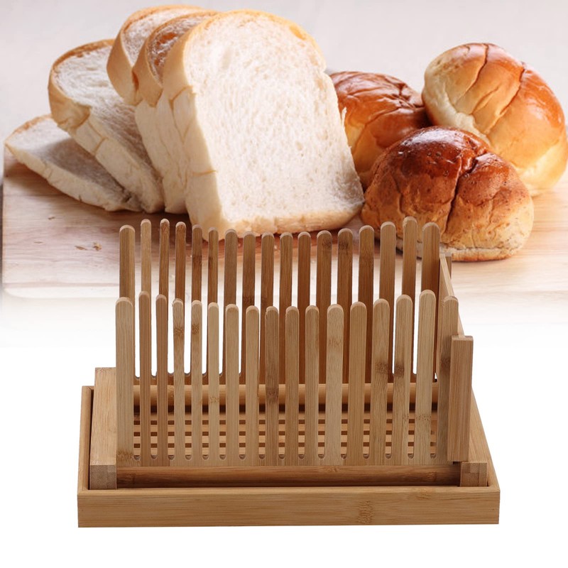 Bread Cutting Board & Bread Slicer, Homemade Foldable Bread Cutter