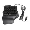 One Handed Gaming Keyboard 7 Color RGB Backlight Ergonomic 35