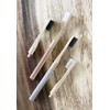 Replaceable Bamboo Toothbrush Aluminum Handle - BPA Free, Soft Bristles