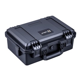 Lykus HC-3310 Waterproof Hard Case with Customizable Foam Insert, Interior Size 12.99x8.27x5.31 in, Suitable for pistol,camera,lens,drone,mic,flashlight,telescope,action cam,electronics,tools,and more