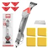 5 in 1 Caulking Tool with 5 Silicone Pads and