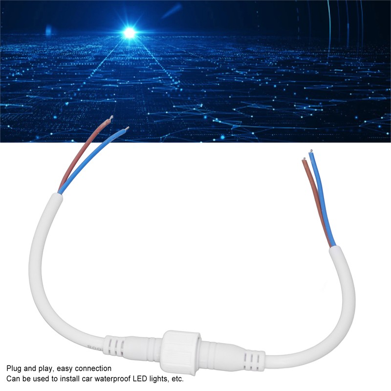 5 Sets 2 Pin Electrical Connector Waterproof Male and Female