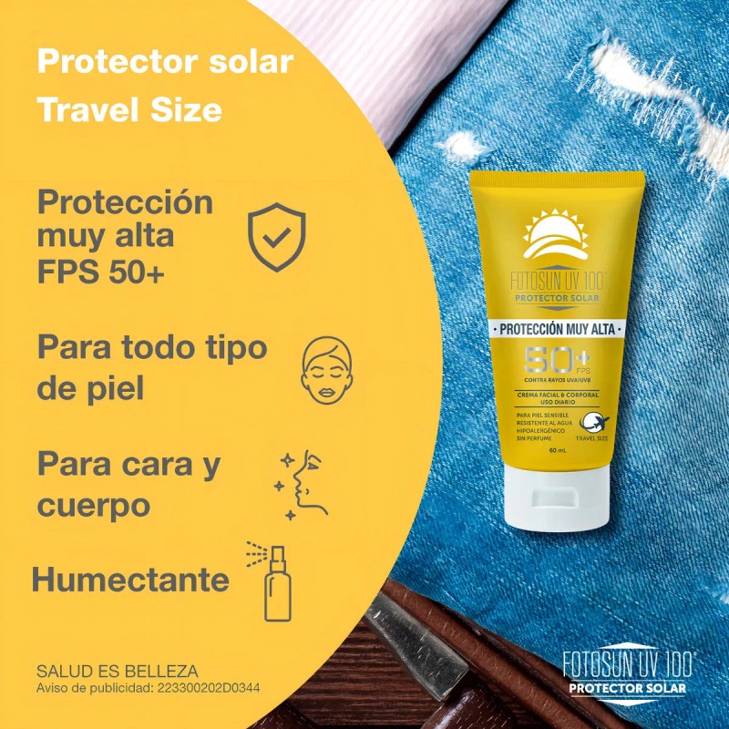Protector Solar Facial Corporal Fotosun Viaje Pack