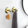 DGYB Suction Cup Hooks for Shower Set of 2 Removable