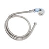 Electroplated Shampoo Bowl Spray Head Hose Professional Hair Salon Pressurization