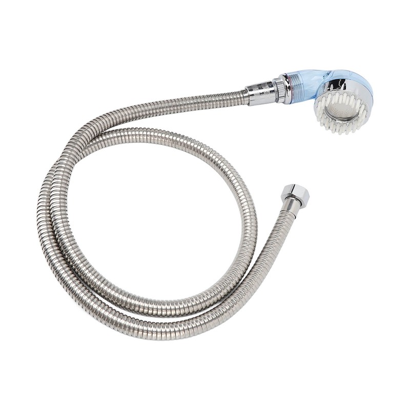 Electroplated Shampoo Bowl Spray Head Hose Professional Hair Salon Pressurization