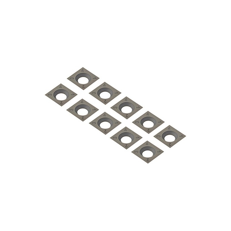 Metabo 631660000 Lf724 Tungsten Carb Blades, 0 V, Green, Set