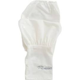 Plus Nao Arm Cover, Women's, Women's, UV Protection, Sunburn Protection, Long Length, Thumb Hole, Fingertipless, UV Protection, Thin, Solid, Simple, Logo, white