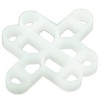 100 Pieces Tile Spacers, 10mm T Shaped Floor Tiles, Removable
