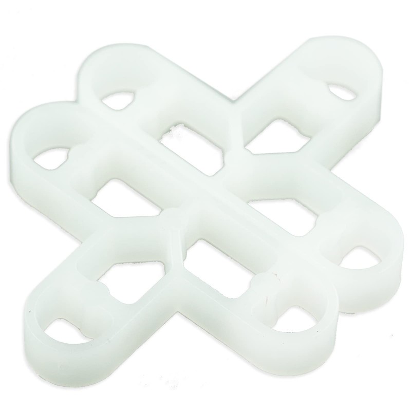100 Pieces Tile Spacers, 10mm T Shaped Floor Tiles, Removable