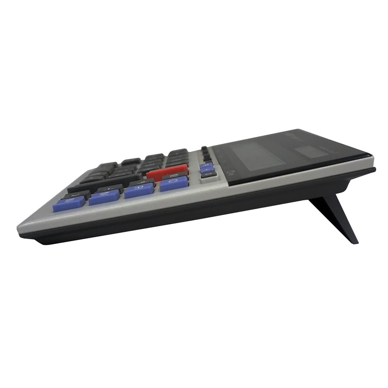 Sharp QS-2130 12-Digit Commercial Desktop Calculator with Kickstand, Arithmetic Logic,