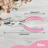 SPEEDWOX Pin Bending Pliers, Round Pincers, Round Pliers, Grooved, Wire