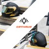 Orthrus Modular LED Full Face Motorcycle Helmet - DOT Approved,