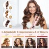 Automatic Curling Iron, Auto Hair Curler Wand with 4 Temperatures