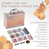 Color Nymph Beginner Makeup Kits For Teens With Train Case