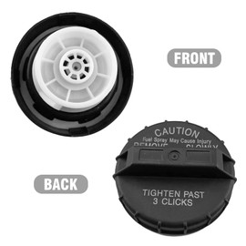 VIKKSAER 10838 Gas Cap, Fuel Cap Replacement for Nissan Frontier 2001-2011 Replacement for Chrysle, Fuel Tank Cover