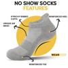 WEARPEER 10 Pairs Ankle Socks for Men & Women Breathable