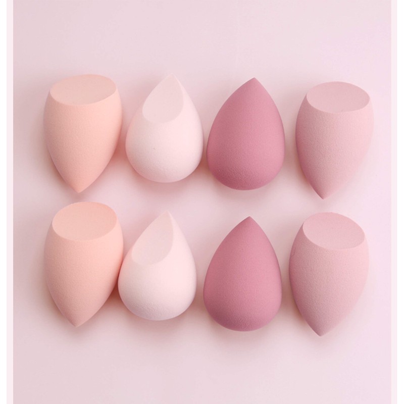 Make up Schwämmchen 8 Stück Make up Schwamm Set Rosa