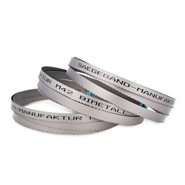 Pack of 3 Premium M42 HSS Bi-Metal Saw Bands, 1335 x 13 x 0.65 mm with 8/12 TPZ, Bandsaw Blade, Saw Blade for Metal, Steel, Aluminium, Non-ferrous Metals Light Metal Alloys