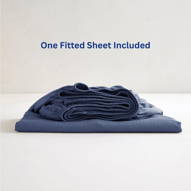 PILOO - Fitted Sheet 1 Piece, Extra Deep Pocket (50cm),