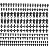 190pcs Car Body -Trimmklammern, 6 Größen Plastikauto -Retainer -Clips Universal