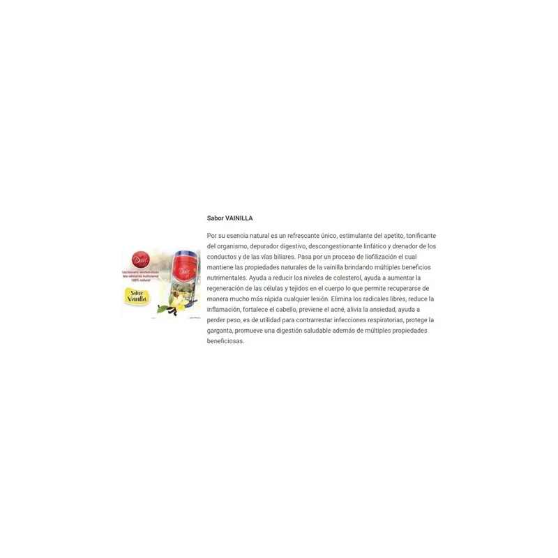 2 Bote De Dulet Lactosuero Deshidratado Vainilla 450gr C/u