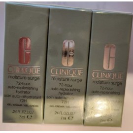 Clinique Moisture Surge 72hr Auto-Replenishing Hydrator Size .24 OZ - 3 Pack