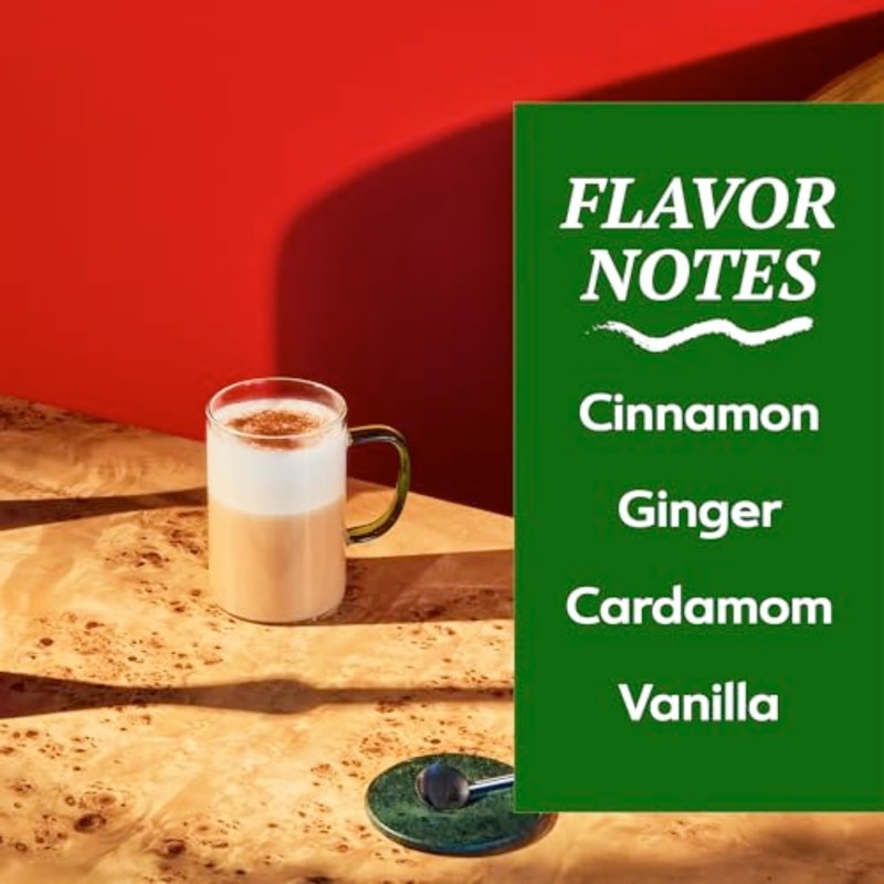 TAZO Organic Chai Latte Concentrate, Hot or Iced Black Tea,