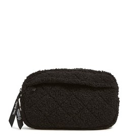 Vera Bradley Mini Belt Bag Sling Crossbody, Black, Black