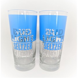 Bud Light Seltzer Glasses - Set of 2