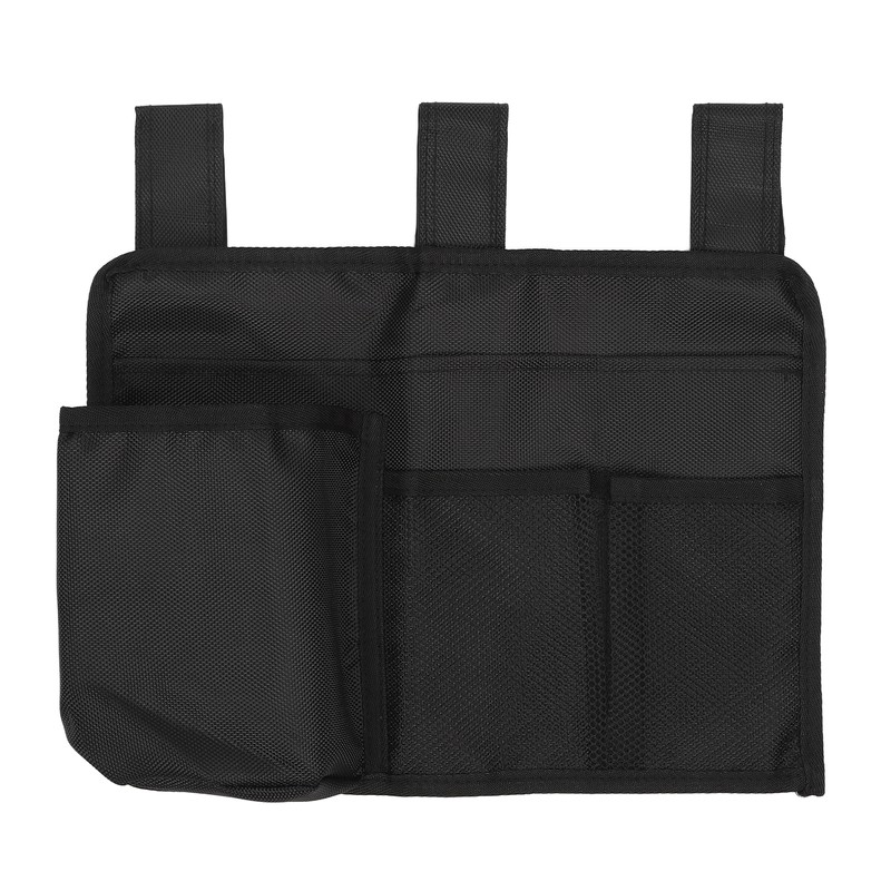 Bedside Storage Bag Nylon Bed Rail Hanging Organizer Pocket for